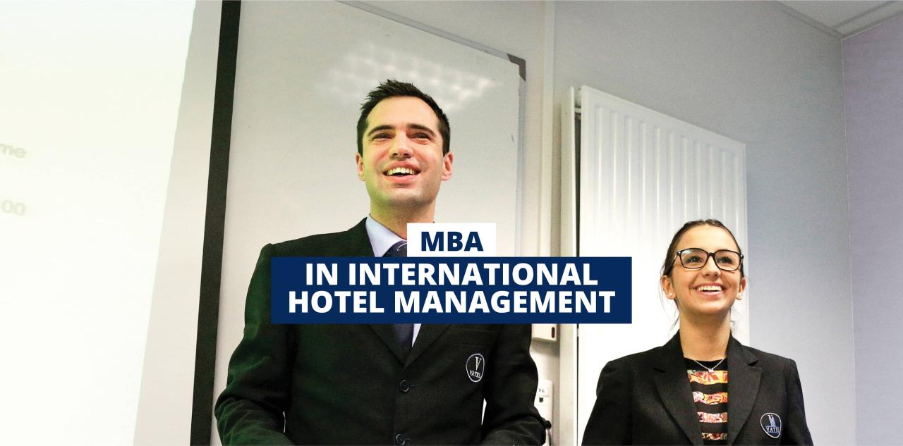 Online MBA for hotel professionals